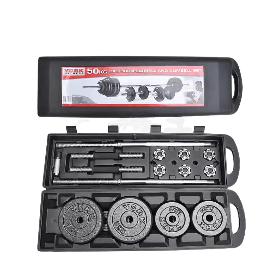 Adjustable Dumbbells and Barbell Set of 50kg