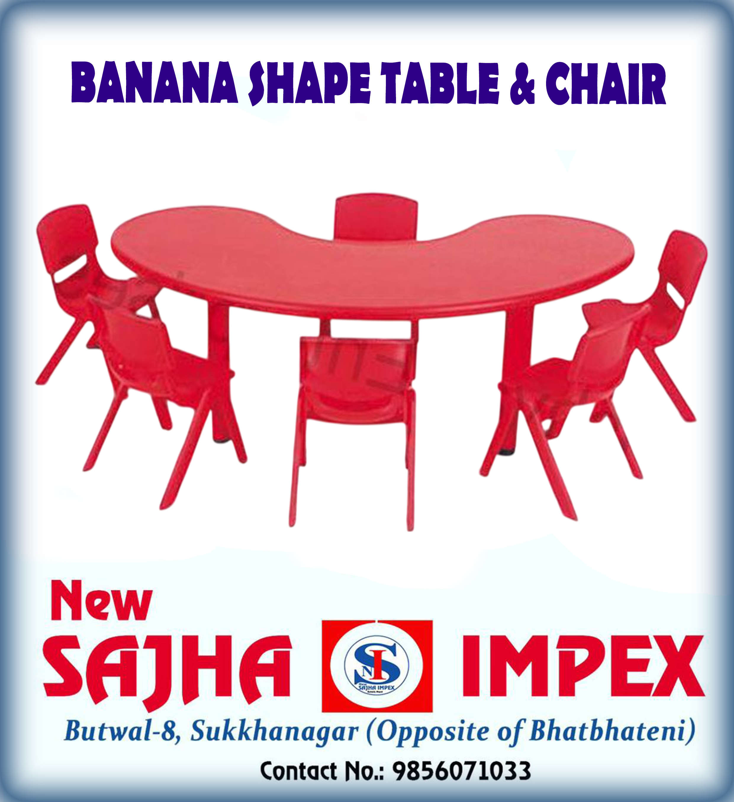 Baby Chair And Table