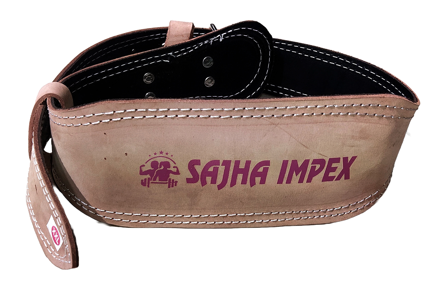 Gym Belt Leather Weight Lifting Belt Sajha Impex  (s, m, l, xl,xxl)