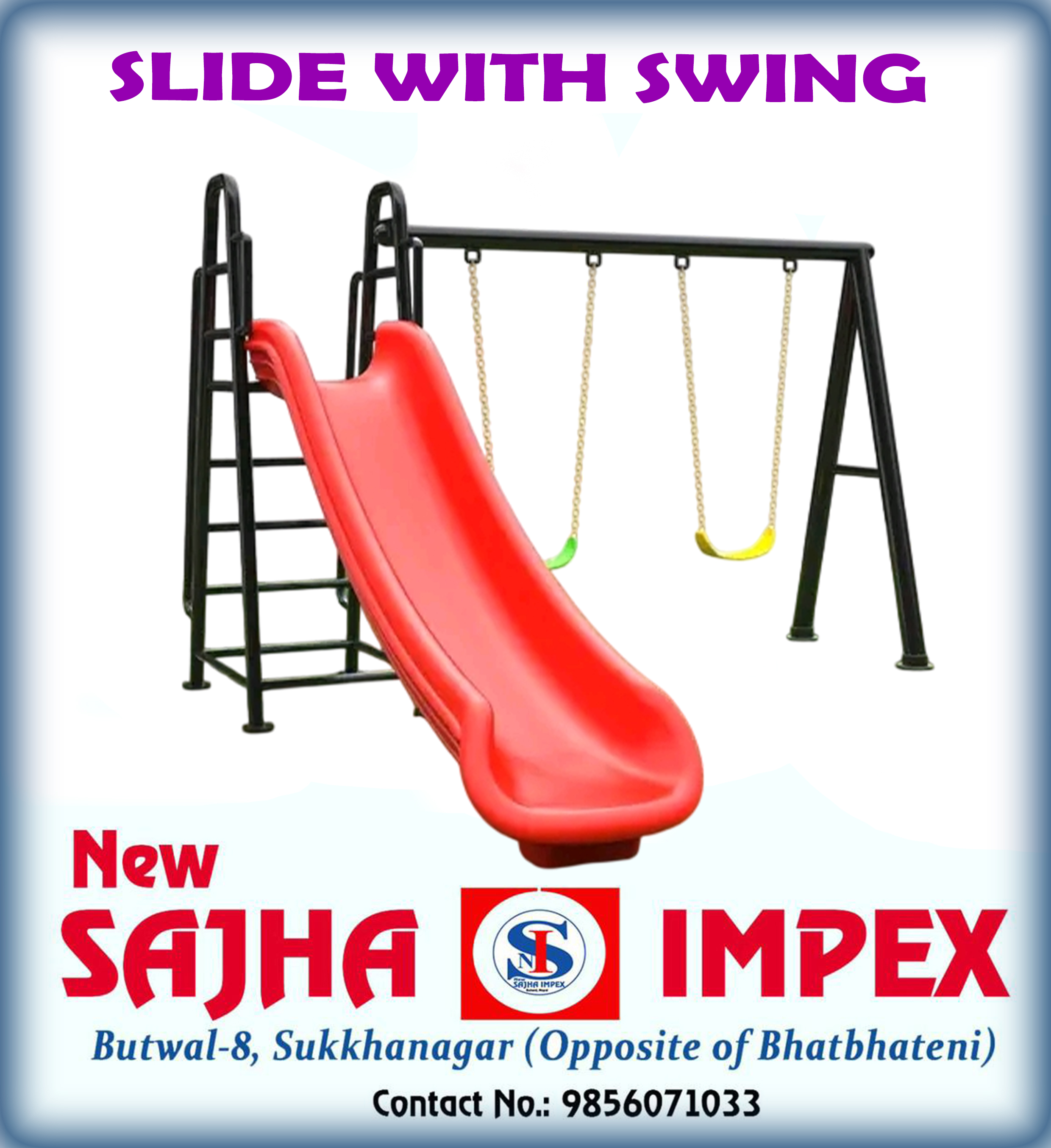 Single Slide With Swing