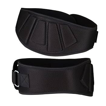 Gym Black Padded Belt  (s, m, l, xl,xxl)