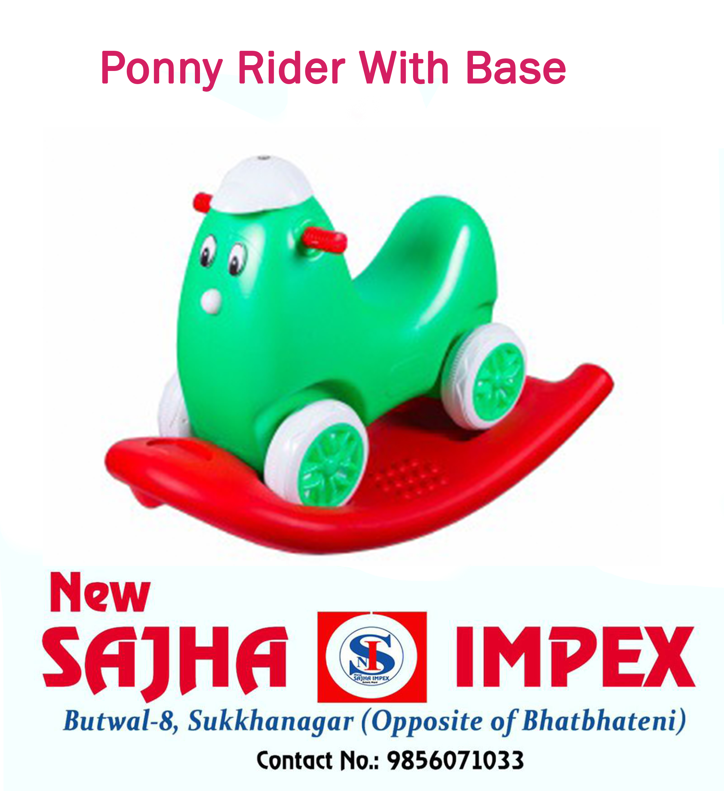 Baby Ponny Rider With Base